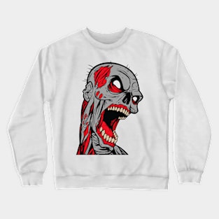 Screaming Skull Crewneck Sweatshirt